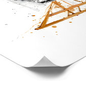 Christmas Gift Christmas Sleigh ポスター (角)