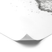 Christmas Gift Christmas Stocking ポスター (角)