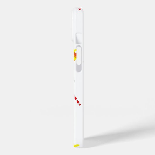 Christmas Gift – Cute Holiday Pattern with Snowman Case-Mate iPhoneケース (裏面 / 左)