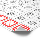 Christmas Gift Exchange Games, Christmas Dice Game ポスター (角)