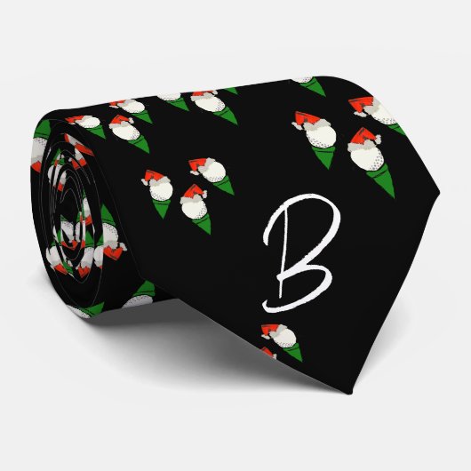 Christmas Gift for Golfers - Golf Ball Pattern ネクタイ (ロール)