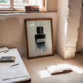 Christmas Gift Fragrance Bottle ポスター