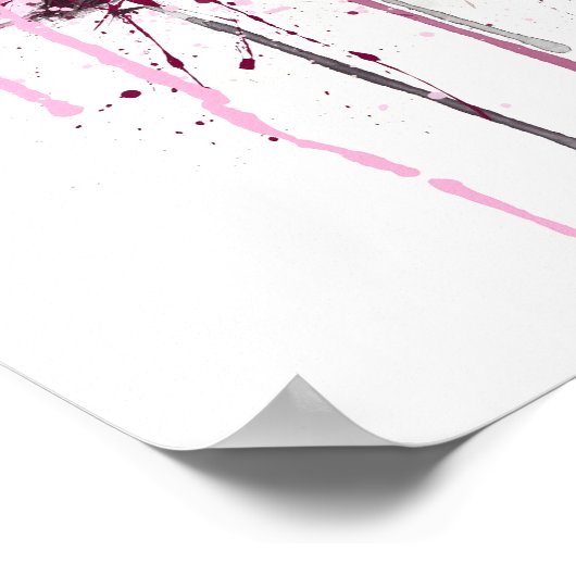 Christmas Gift Fragrance Bottle 'Bow' ポスター (角)