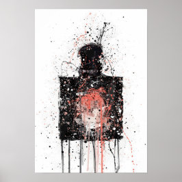 Christmas Gift Fragrance Bottle 'Egyptian Gold' ポスター