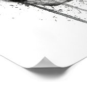 Christmas Gift Fragrance Bottle 'Miss Mauve' ポスター (角)