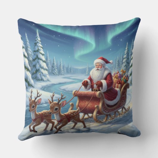 Christmas Gift Journey クッション (裏面)