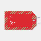 Christmas Gift Tag ギフトタグ (正面(横))