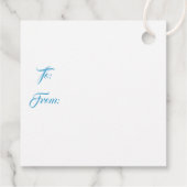 Christmas Gift Tag フェイバータグ (裏面)