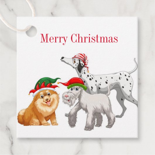 Christmas Gift Tag フェイバータグ (正面)