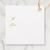 Christmas Gift Tag フェイバータグ (裏面)