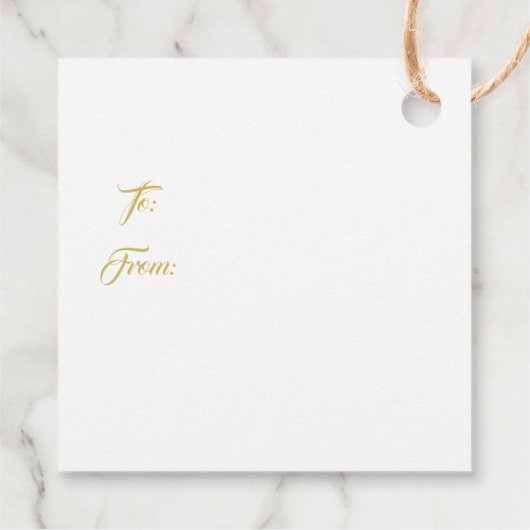 Christmas Gift Tag フェイバータグ (裏面)