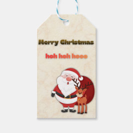 Christmas Gift Tags for Holiday Wrapping ギフトタグ