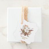 Christmas Gift with Cotton Bouquet フェイバータグ (インサイチュ)