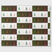 Christmas gift wrap ラッピングペーパー (フラット)