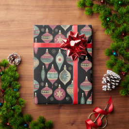 Christmas gift wrap ラッピングペーパー