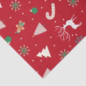 Christmas Gift Wrap — Reindeer, Gingerbread 薄葉紙 (詳細)