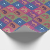 Christmas gift wrap roll ラッピングペーパー (角)