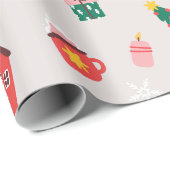 Christmas Gift Wrapping Paper ラッピングペーパー (ロールコーナー)