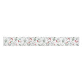 Christmas Gift Wrapping Ribbon-Elegant Watercolor グログランリボン (正面)