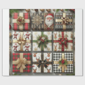 christmas gifts ラッピングペーパー (フラット)