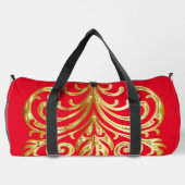 Christmas Gifts Authority® ラージ ダッフルバッグ (裏面)