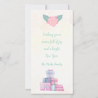 Christmas Gifts Greeting Card シーズンカード