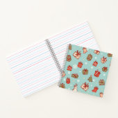 Christmas Gifts Pattern Notebook ノートブック (内部)