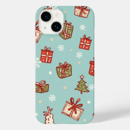 Christmas Gifts Pattern Phone Case Case-Mate iPhone 14ケース