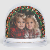 Christmas Gingerbread Cookie Custom Photo & Text (正面)