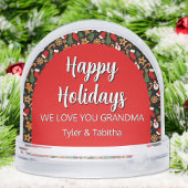 Christmas Gingerbread Cookie Custom Photo & Text