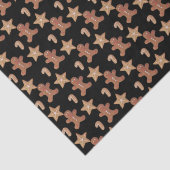 Christmas Gingerbread Cookie Pattern 薄葉紙 (詳細)