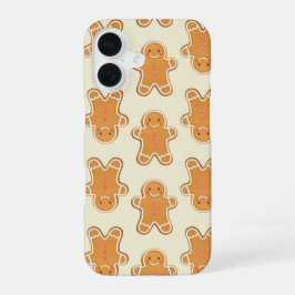 Christmas Gingerbread Cookies Print Phone Case iPhone 16ケース