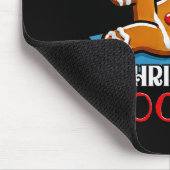 Christmas Gingerbread Man Cookie Funny Quote Worko マウスパッド (コーナー)