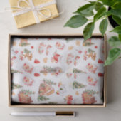 Christmas Gingerbread Red 薄葉紙 (ギフト)