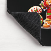 Christmas Gingerbread Six Seven 67 Ice Cream Drip  マウスパッド (コーナー)