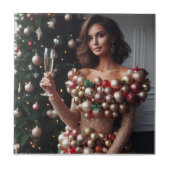 Christmas Glamour タイル (正面)