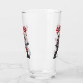 Christmas Glass Cup タンブラーグラス (左)