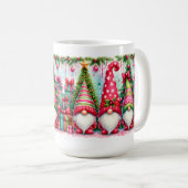 Christmas Gnome コーヒーマグカップ (正面右)