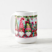 Christmas Gnome コーヒーマグカップ (正面左)