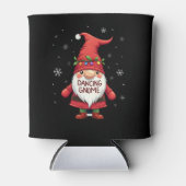 Christmas Gnome Dancing Gnome Family Christmas (1) 缶クーラー (正面)