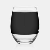 Christmas Gnome Dancing Gnome Family Christmas (5) ステムなしワイングラス (右)