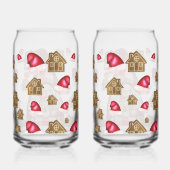 Christmas Gnome Holding Gingerbread Men, Festive ガラス缶 (右)