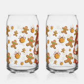 Christmas Gnome Holding Gingerbread Men | Festive ガラス缶 (正面)