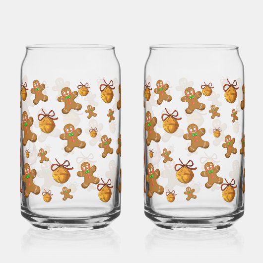 Christmas Gnome Holding Gingerbread Men | Festive ガラス缶 (裏面)