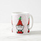 Christmas Gnome Mug コーヒーマグカップ (正面右)