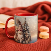 Christmas Gnome Mug Holiday Gift Cozy Winter マグカップ