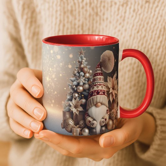 Christmas Gnome Mug Holiday Gift Cozy Winter マグカップ