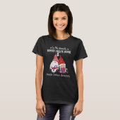 Christmas Gnomes Domestic Violence Awareness Tシャツ (正面フル)