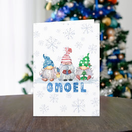 Christmas Gnomes GNOEL Greeting シーズンカード
