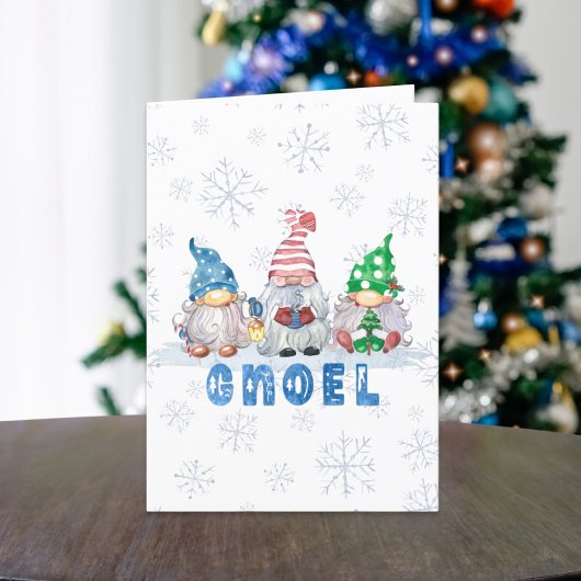 Christmas Gnomes GNOEL Greeting シーズンカード